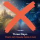 The original Claude Fable 5 blog banner showing a storybook transitioning from a fantasy castle into an AI governance diagram, overlaid with a large red X and the title "Three Days. That's All Claude Fable 5 Got", with CG TECH branding.